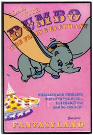 DLR - Framed Attraction Poster (Dumbo)