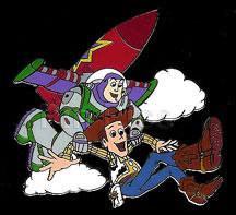 Disney Auctions - Buzz & Woody in Flight