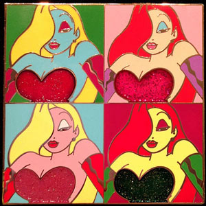 Disney Auctions - Jessica Rabbit a la Warhol