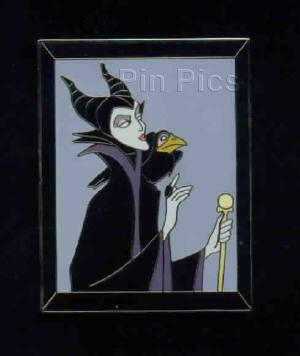 Disney Auctions - Framed Maleficent & Diablo (Gold Artist Proof)