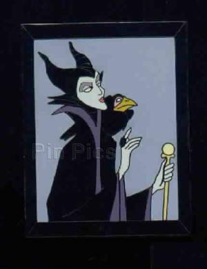 Disney Auctions - Framed Maleficent & Diablo (Black Artist Proof)