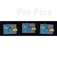 Disney Auctions - Finding Nemo (Dory) - 3 Pin Set (Artist Proof)