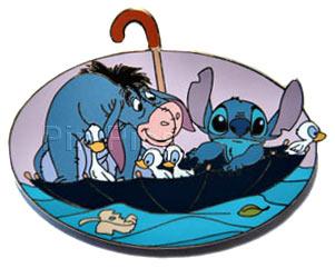 Disney Auctions - Stitch & Eeyore Umbrella