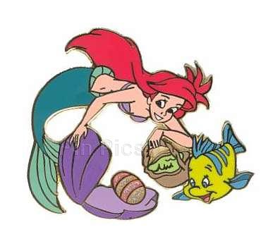 Disney Auctions - Easter Egg (Ariel & Flounder)