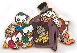 Disney Auctions - Easter Egg (Huey, Dewey, Louie & Uncle Scrooge)