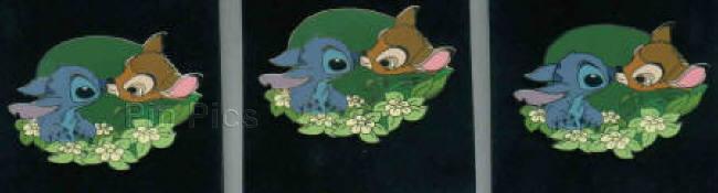Disney Auctions - Stitch and Bambi - 3 Pin Set (Artist Proof)
