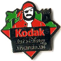 EuroDisney - Adventureland - pirate - Kodak sponsor pin 3