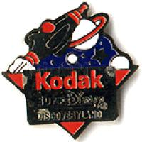 EuroDisney - Discoveryland - Rocket and Stars - Kodak sponsor pin 4