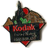 EuroDisney - Frontierland - Cactus - Kodak sponsor pin 5