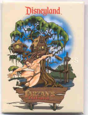 Button - DLR - Tarzan's Treehouse