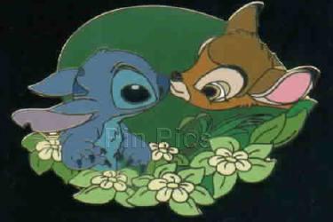 Disney Auctions - Stitch and Bambi - (Gold Artist Proof)