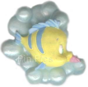 TDR - Baby Flounder - Mermaid Lagoon - 3D - From a 3 Pin Set - TDS