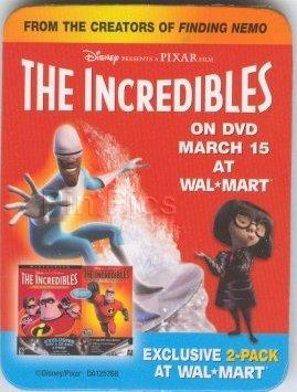 The Incredibles Promo Button (Edna & Frozone)