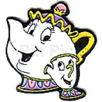 Mrs. Potts and Chip, from 'Beauty and the Beast'