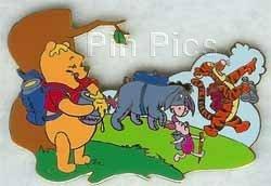 Disney Auctions - Summer Series (Pooh, Eeyore, Piglet, Tigger Picnic)