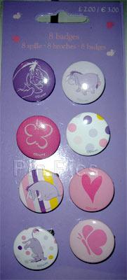 UK DS - Eeyore Collection (8 Button Set)