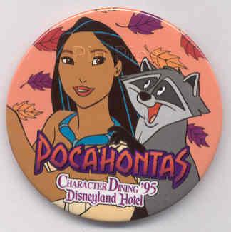 Disneyland Hotel - Character Dining '95 (Pocahontas)
