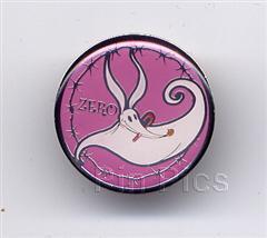 JDS - Zero - Pink Circle - Nightmare Before Christmas - 10th Anniversary - From a Mini 3 Pin Set