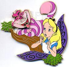 Disney Auctions - Cheshire Cat & Alice (Movement)
