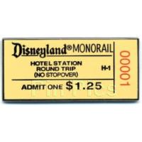 Disney Catalog - Disneyland Monorail Ticket