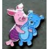 HKDL - Piglet - Baby Pooh and Friends - Blue Teddy Bear
