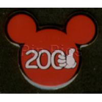 DLP - Red Mickey Head 2001 (New Year's Day)
