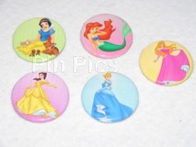 Princesses (5 Button Set)