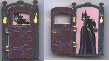 Disney Auctions - Hinged Door - Maleficent and Diablo)