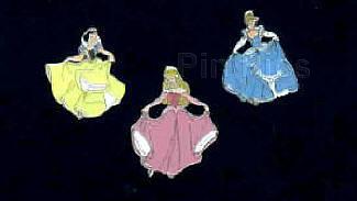 Converted - JDS - Dancing Princesses - Mini 3 Pin Set