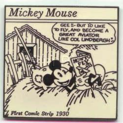 DIS - Mickey Mouse - First Comic Strip - 1930 - Countdown To the Millennium - Pin 65