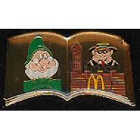 Bootleg - Doc from Snow white in a McDonald's open book