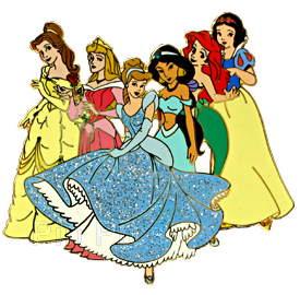 Japan Disney Mall - Cinderella, Belle, Aurora, Jasmine, Ariel & Snow White - Princess Group