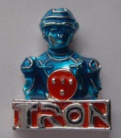 Tron Jewelry Pin (1982) Head Bust