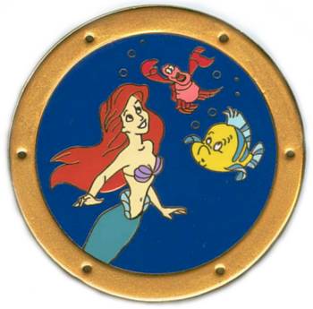 Ariel and Friends through a porthole