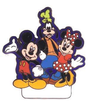 WDW - Mickey, Goofy & Minnie - Custom Name