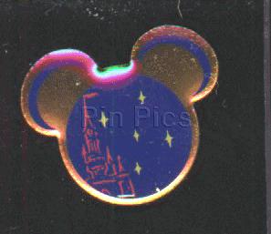 DLRP - Annual Passholder - Mickey Head w/ Castle