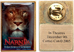 Comic Con 2005 - Chronicles of Narnia, The Lion the Witch and the Wardrobe