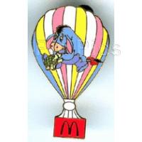 Bootleg - McDonalds - Eeyore Hot Air Balloon (Red Basket)
