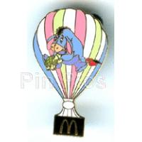Bootleg - McDonalds - Eeyore Hot Air Balloon (Black Basket)