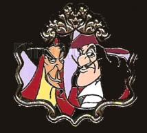 JDS - Jafar & Captain Hook - Villains 2005 - From a 3 Pin Set