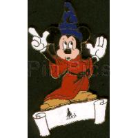Sorcerer Apprentice Fantasia Mickey 2001 Castle Pin