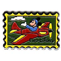 Mickey Euro Disneyland stamp pin