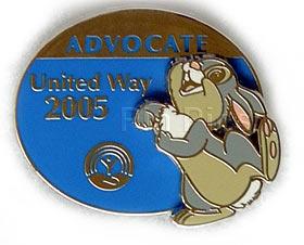 WDW - Cast Member - United Way Advocate 2005 (Thumper)