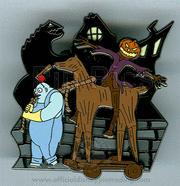 DL - Behemoth and Pumpkin King Scarecrow - Halloweentown 