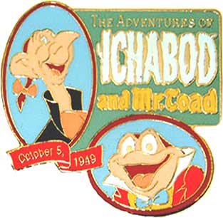 DIS - Adventures of Ichabod and Mr Toad - 1949- Countdown To the Millennium - Pin 89