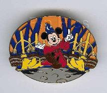 Disney Auctions - Fantasia 6 Pin Set (Sorcerer's Apprentice Mickey)