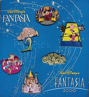 Disney Auctions - Fantasia 6 Pin Set
