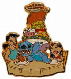 DS - Lilo, Stitch and Nani - Dinner - Thanksgiving