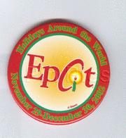 WDW Epcot Holidays Around the World 2002 Button