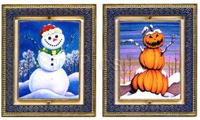 DL - Haunted Mansion Holiday 2002 - Snowman (Spinner)